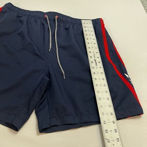 Speedo Navy Blue Red Swim Trunks Size XXL - Picture 6 of 9